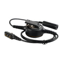 7.1-A3 Transparent Air Tube Headset w Mic For Hytera PD780/700/788/782 PT580H