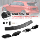 Gloss Black  Rear Boot Spoiler Roof Fit Mercedes A-Class W177 A45 A35