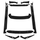 BMW X7 G07 2019-2022 Body kit Front Lip Spoiler Diffuser Side Skirt