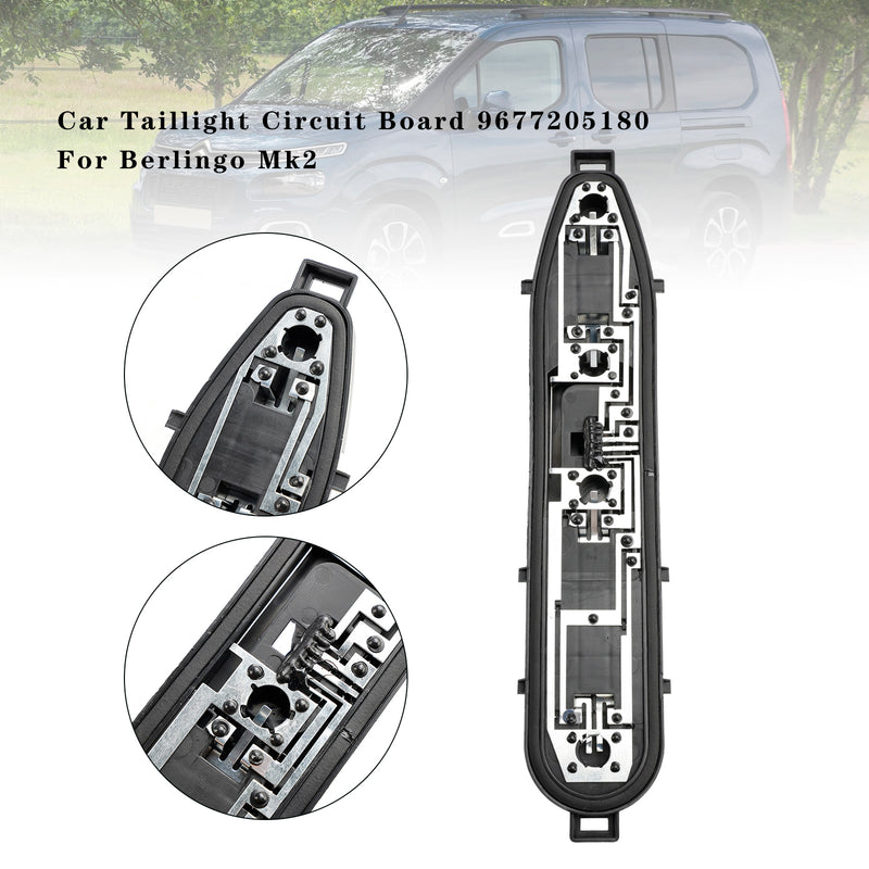 Car Taillight Circuit Board 9677205180 For Berlingo Mk2