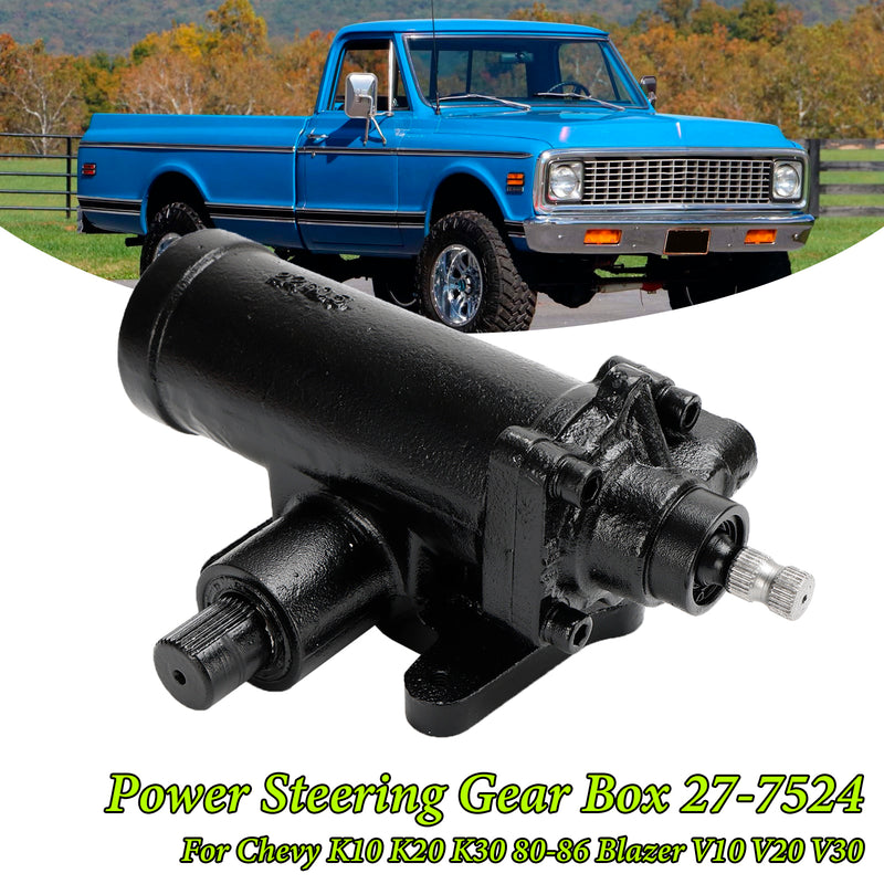 1987-1991 GMC V1500 V2500 V3500 Power Steering Gear Box 27-7524 277524 7846959