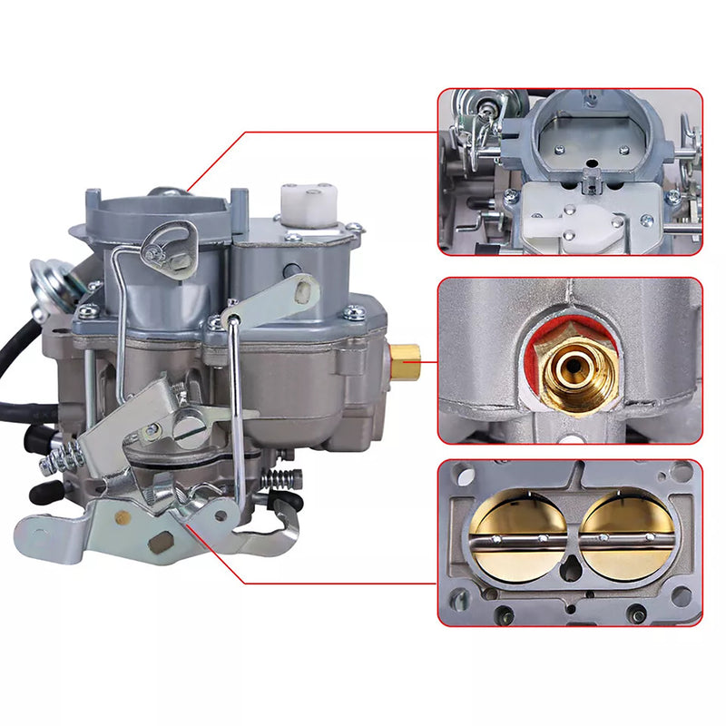 2 BBL Carburetor 1806449 For Jeep 258 4.2L CJ5 CJ7 1979-86 Wagoneer BBD