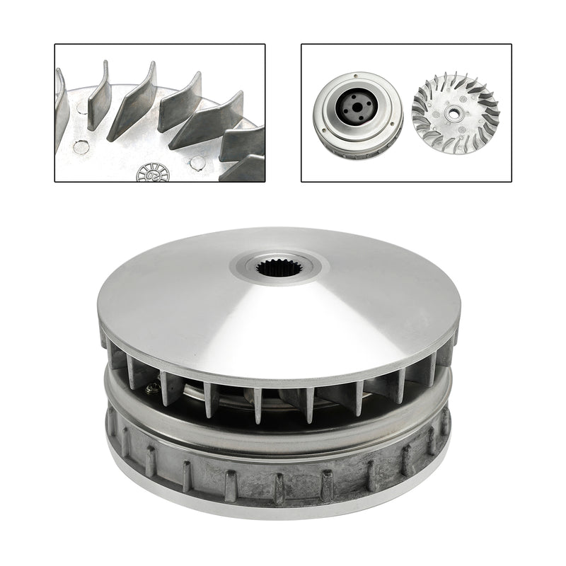 Rear Complete Clutch Variator Lu020554 Lu020479 For Hisun Hs400 Utv-2 Tactic