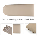 Beige Leather Armrest Centre Console Lid For VW MK4 Jetta Bora Golf 18D867173
