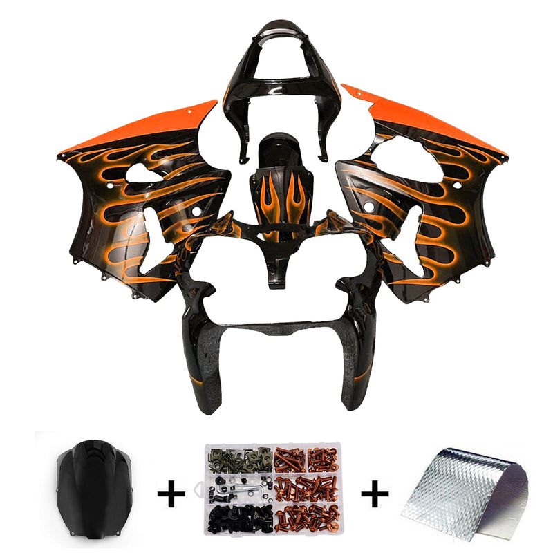Injection Fairing Kit Bodywork For Kawasaki ZX6R 636 2000-2002 ZZR600 2005-2008
