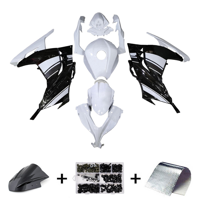 Injection Fairing Kit Bodywork Plastic ABS fit For Kawasaki EX300 Ninja300 2013-2024