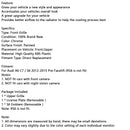 S6 Style Front Bumper Grill Grille Fit Audi A6 C7 2012-2015 Chrome