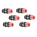 1997-2000 For Infiniti QX4 3.3L V6 6PCS Fuel Injector 16600-9S205