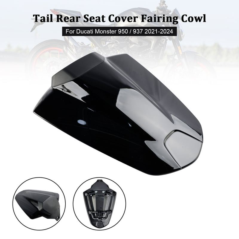 Tail Rear Seat Cover Fairing Cowl For Ducati Monster 950 937 2021-2024