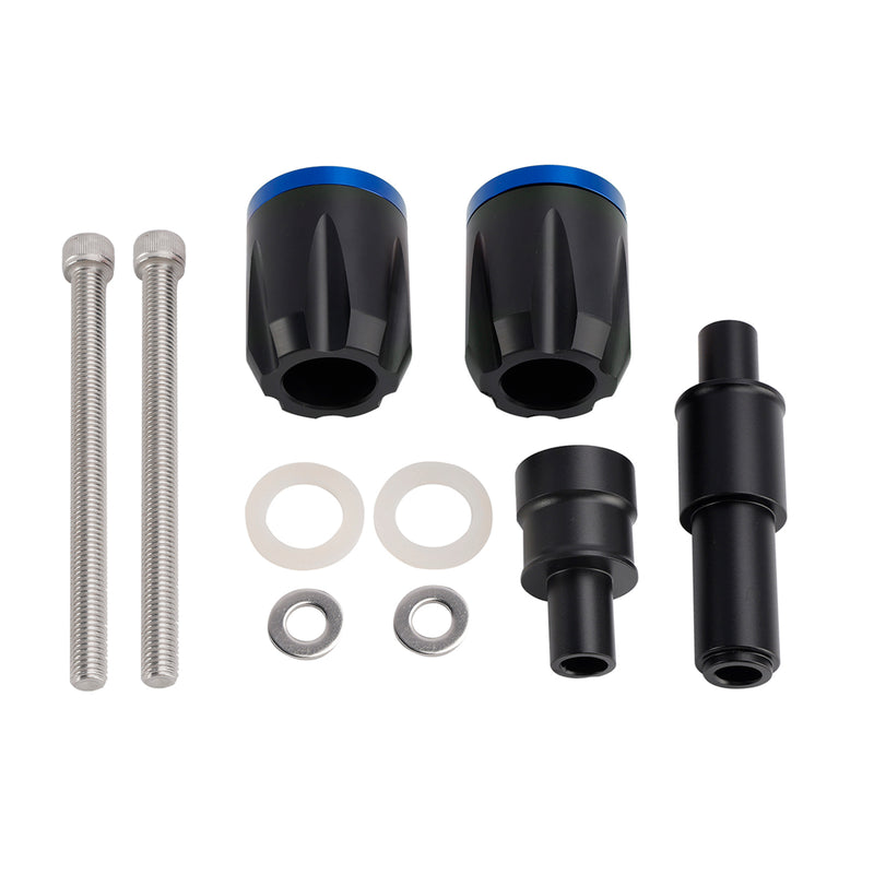 Aluminum Frame Crash Slider Protection Blue For Bmw F900R F750Gs F850Gs 19-23