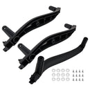 RHD 3PC Interior Door Handle Pull Cover For BMW X5 F15 X6 F16 2014-2018