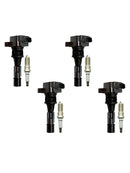 2009-2010 Mazda 3 Sport L4 2.0L 4x Ignition Coils +Spark Plugs UF540