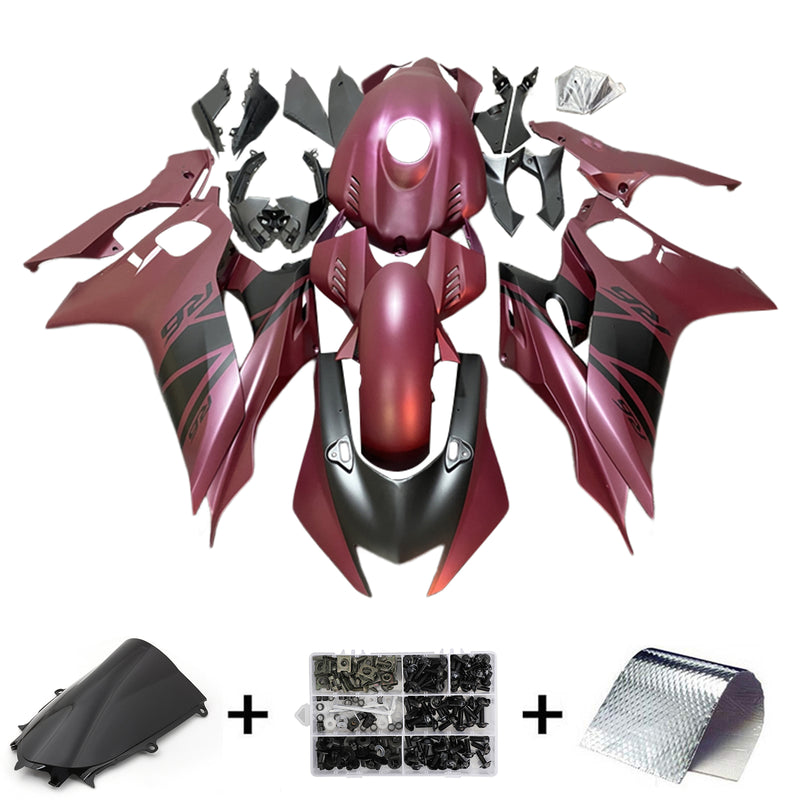 Amotopart Yamaha YZF-R6 2017-2023 Fairing Kit Bodywork Plastic ABS