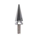 3 Spiked Windshield Bolts Silver For Electra Glide Tri Glide Street Glide 14-25