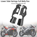 Lower Side Fairings Full Belly Pan Plate Cover For Aprilia RSV4 2021-2024