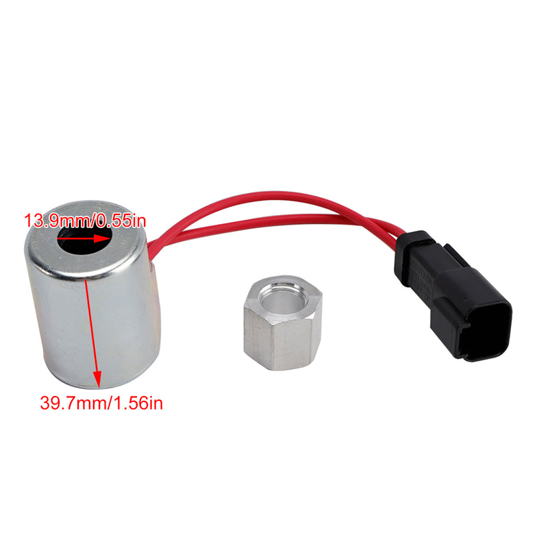 6666547 Solenoid Valve Coil For Bobcat S250 T190 T250 751 763 773 853 883 A220