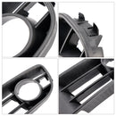 2PCS Front Lower Fog Light Cover Grille Grill Fit VW Polo 2002-2005