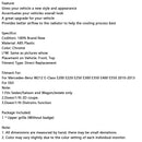 Diamond Front Grill Grille Fit Mercedes-Benz W212 E-Class E350 E550 2010-2013