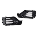 2016-2020 Audi Q2 2PCS Front Bumper Grille Fog Lamp Grille 81A807681G