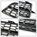 2PCS Front Bumper Fog Light Cover Bezel Grill Grille Fit BMW F20 F21 2011-2015 M