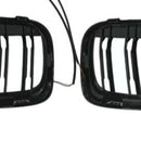 2018-2023 Fit BMW X2 Series F39 Black Front Bumper Grill Grille Double Slat
