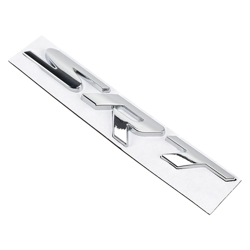 Rear Tailgate SRT Decal Emblem for Challenger Trunk Lid Badge Silver