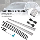 Universal Aluminium Car Roof Rack Luggage Carrier Cross Bar Rail Lockable 135CM