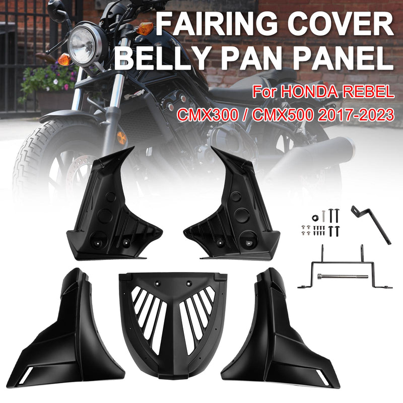 Honda Rebel CMX 300  2017-2023 Fairing Cover Belly Pan Panel Engine Guard