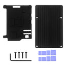 Metal Casing Raspberry pi5 Passive Cooling Aluminum Casing Optional Cooling Fan