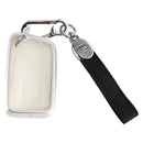 Lexus IS GS ES RX Alloy Aluminum TPU Soft Film Car Key Black Case Cover