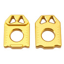 CNC Rear Chain Adjuster Axle Block For SUZUKI DRZ400SM 400S 400E 2005-2024