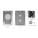 Silver Shadow Shell Raspberry pi5 Protective Box ABS Material Speed Control Fan