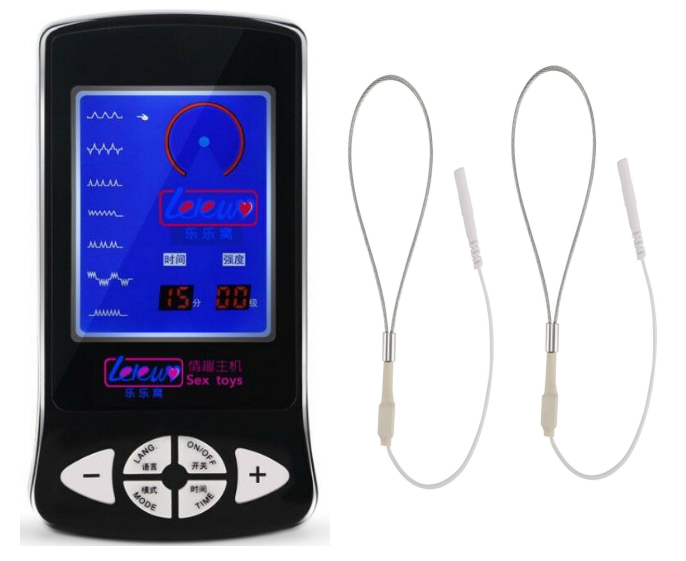 Electric Shock Penis Equipment Ring Electrode Metal Stimulation Current For Male
