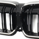 Double Slat Black Kidney Grille 51138072085 Fit BMW 3 Series G20 2019-2022
