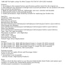 L&R LED Tail lights Lamps For Mini Cooper F55 F56 F57 2014-2023 Smoked