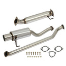2.0L Tip Muffler Catback Exhaust System for 2002-2005 Honda Civic