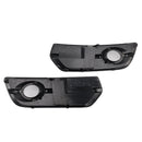 2PCS Front Bumper Grill Fog Light Lamp Covers Fit Audi Q5 2009-2012