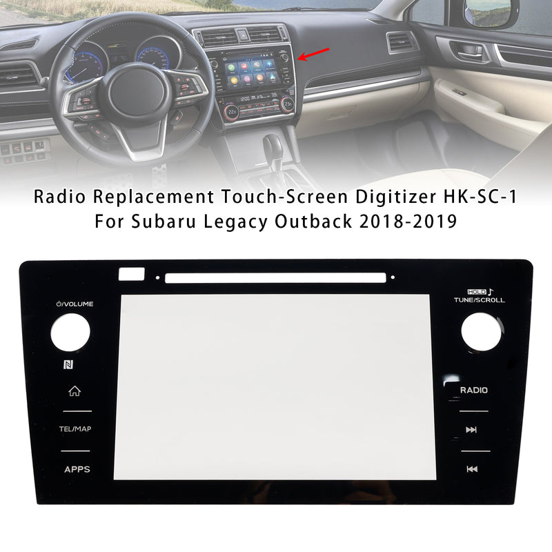 Radio Replacement Touch-Screen Digitizer HK-SC-1 For Subaru Legacy Outback 18-19