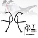 Engine Guard Frame Anti-Crash Bumper Protect Black For Du Desertx 2022-2024 23