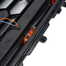 Black Front Bumper Grille Grill Fit Toyota Tacoma 2024+ With Led & Light Bar