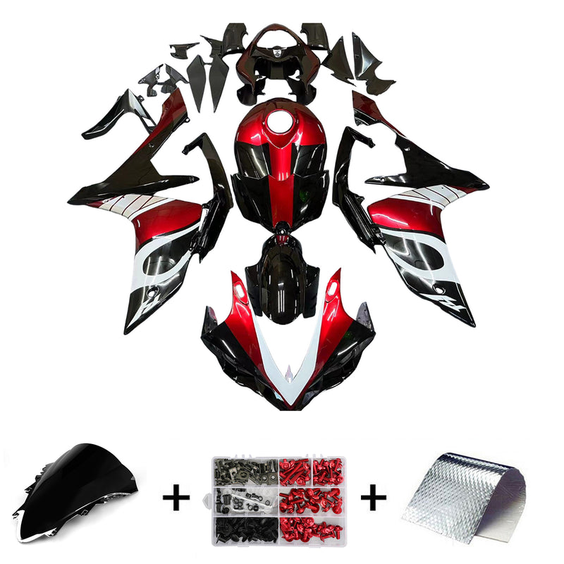 Amotopart Yamaha YZF 1000 R1 2007-2008 Fairing Kit Bodywork Plastic ABS