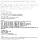 2018-2021 Mercedes-Benz Sprinter 4-T B907,B910 2.1 Chassis Cab Nox Nitrogen Oxide Sensor A0009059812