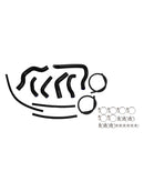 2021-2025 Ducati Monster 937 Silicone Radiator coolant Hose
