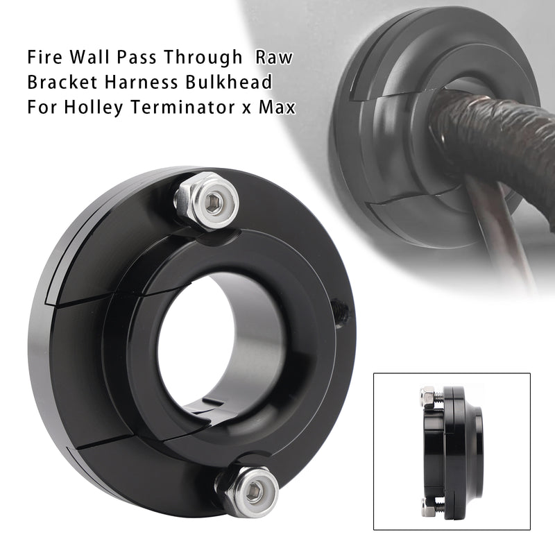 Fire Wall Pass Through  Raw Bracket Harness For Holley Terminator x Max