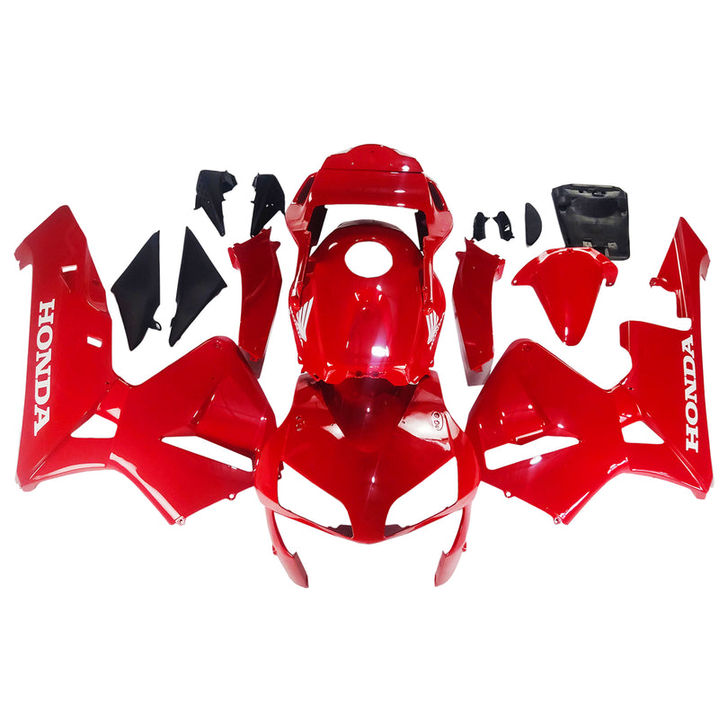 Fairings 2003-2004 Honda CBR 600 RR Red Honda Racing Generic