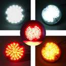 1983-1990 For Land Rover Defender 90/110 10PCS Color LED DRL Driving Daytime Fog Tail Lights Kit