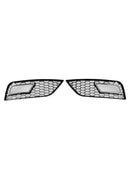Honeycomb Style Fog Light Cover Fit Audi A4 B8.5 2013-2015 Standard Bumper
