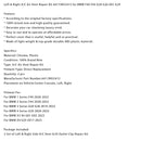 Left & Right A/C Air Vent Repair Kit 64119855415 for BMW F40 F44 G20 G26 G01 G29