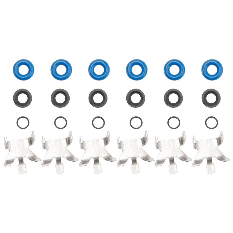 6PCS Fuel Injector Repair Seal Kit fit Ford F150 3.5L Turbo EcoBoost 2011-2016