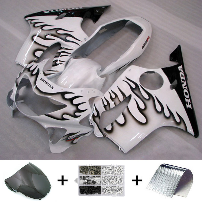 Amotopart Honda CBR600 F4 1999-2000 Fairing Kit Bodywork Plastic ABS